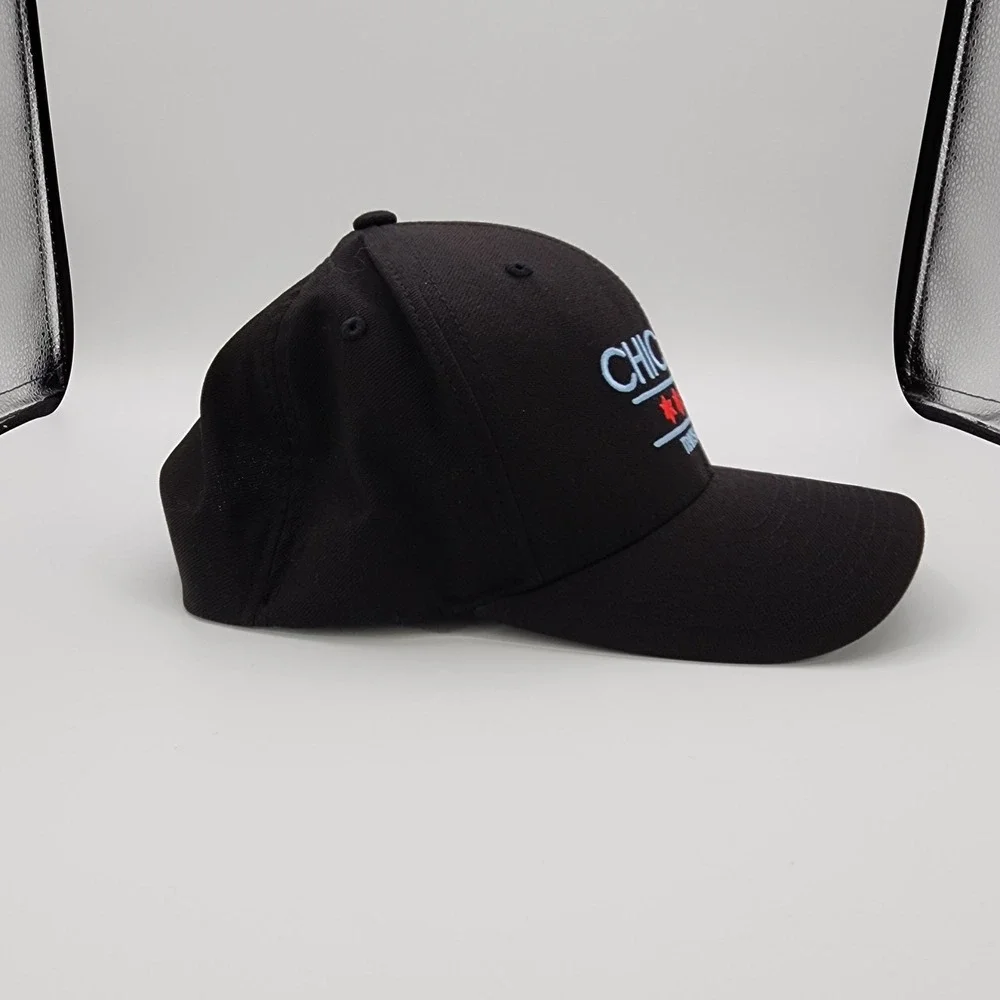 Travis‎ Mathew South Side 2.0 Chicago Il State Golf Hat Black SnapBack Cap NEW